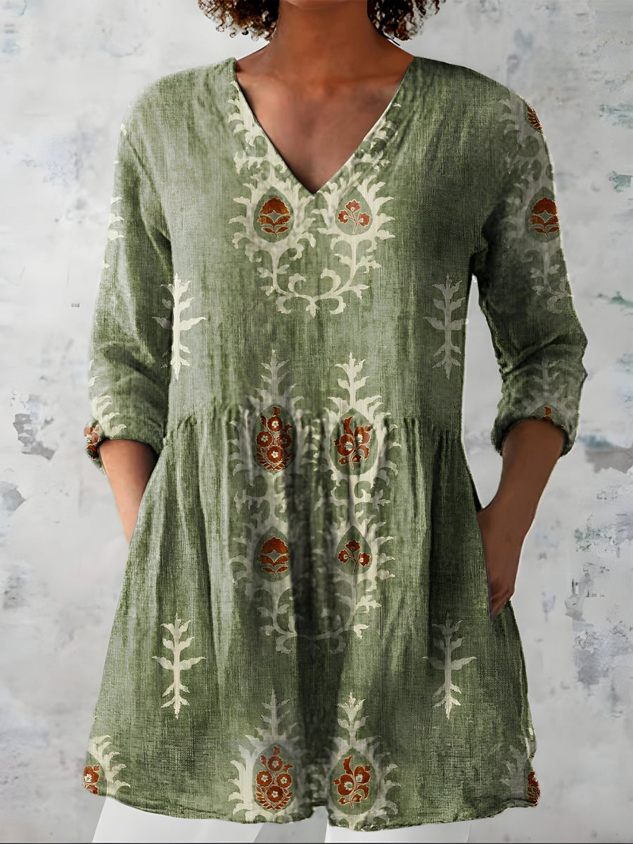 Everly long blouse