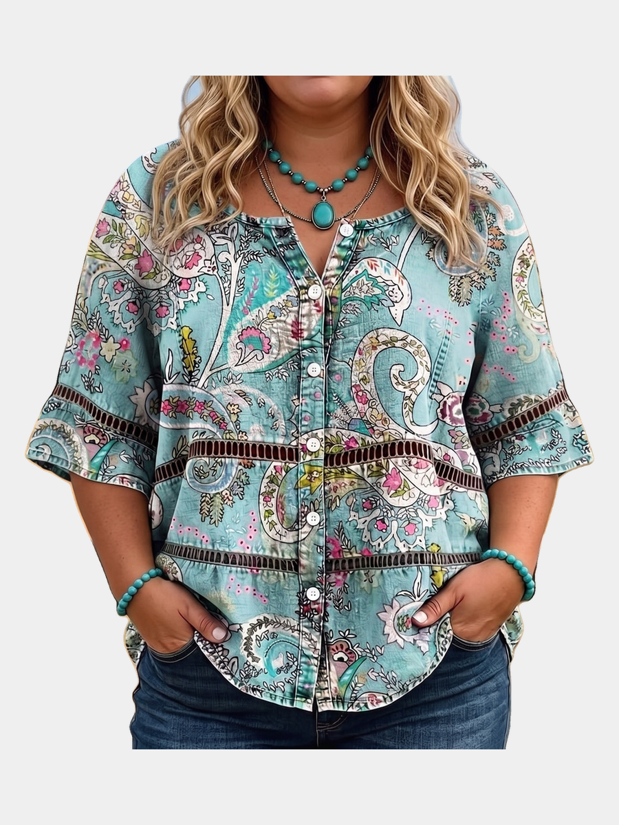 Casual Vintage Shirt plus size hero