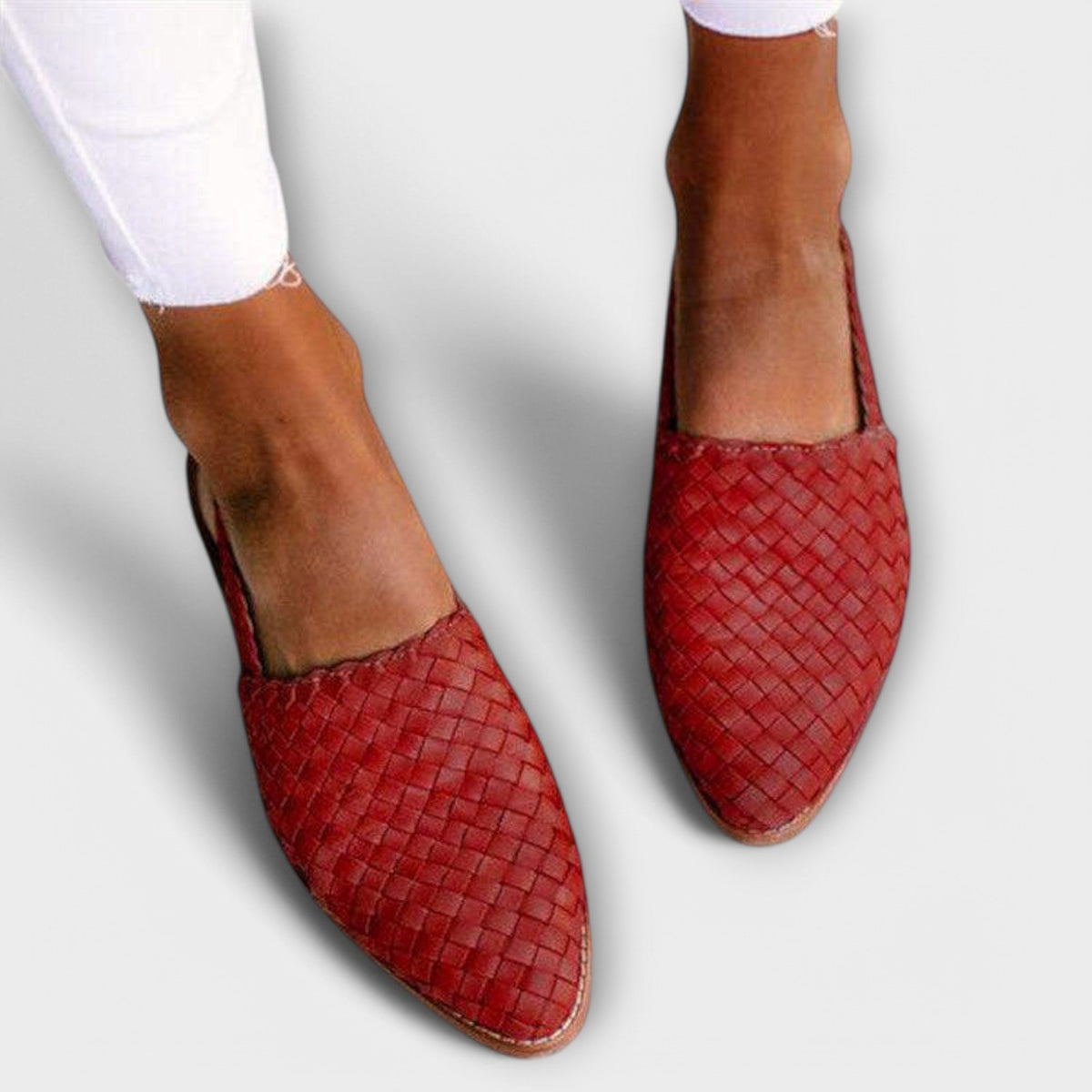 Sandy | Woven Slingback Flats For Women