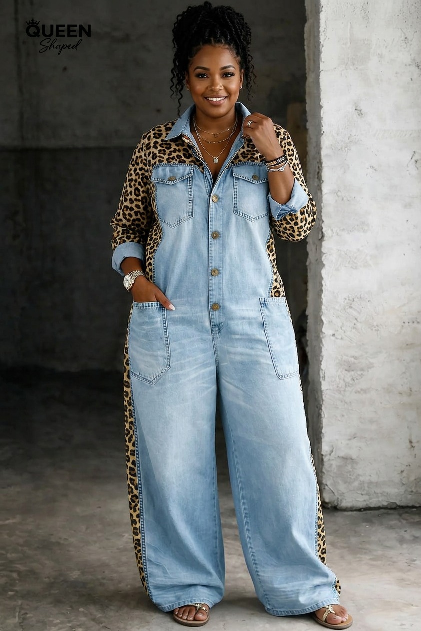 Amanda | One Piece Shirt Jumpsuit