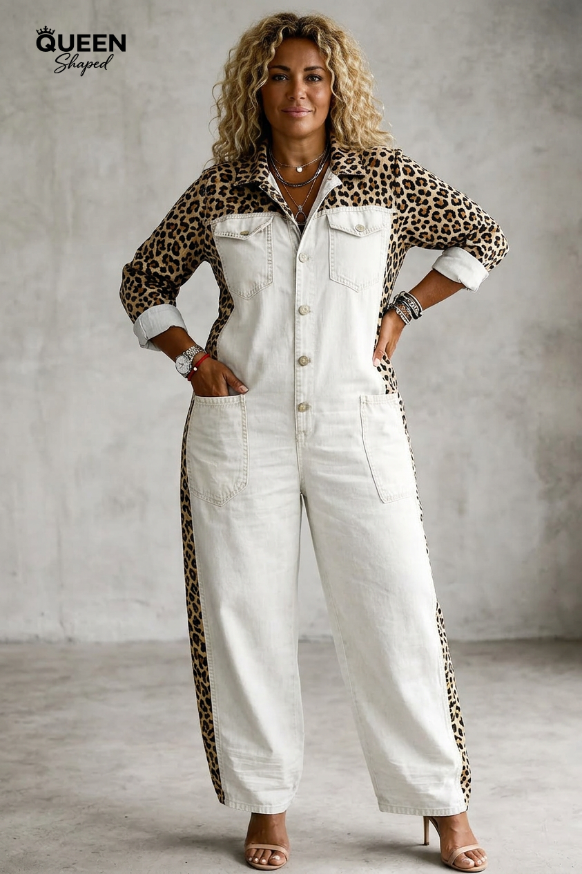 Amanda | One Piece Shirt Jumpsuit
