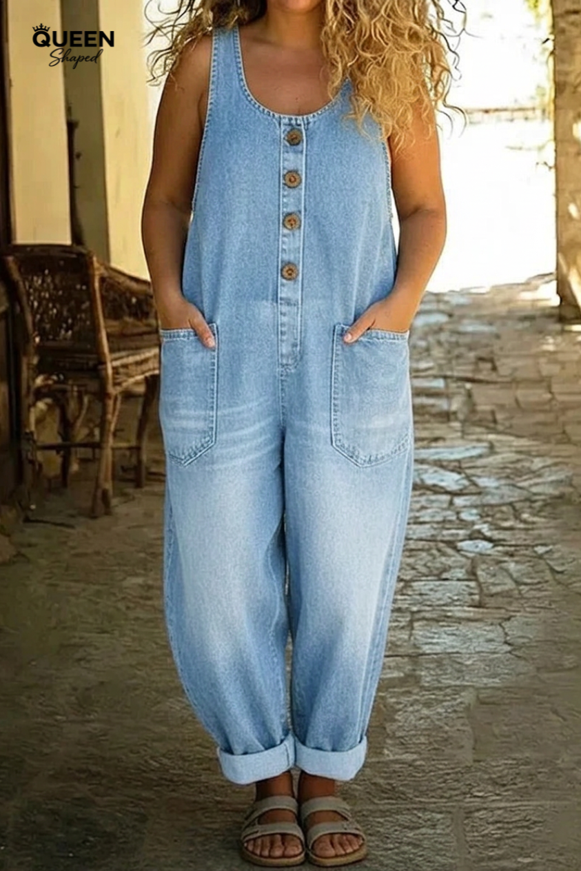 Ruth | Vintage Washed Overalls