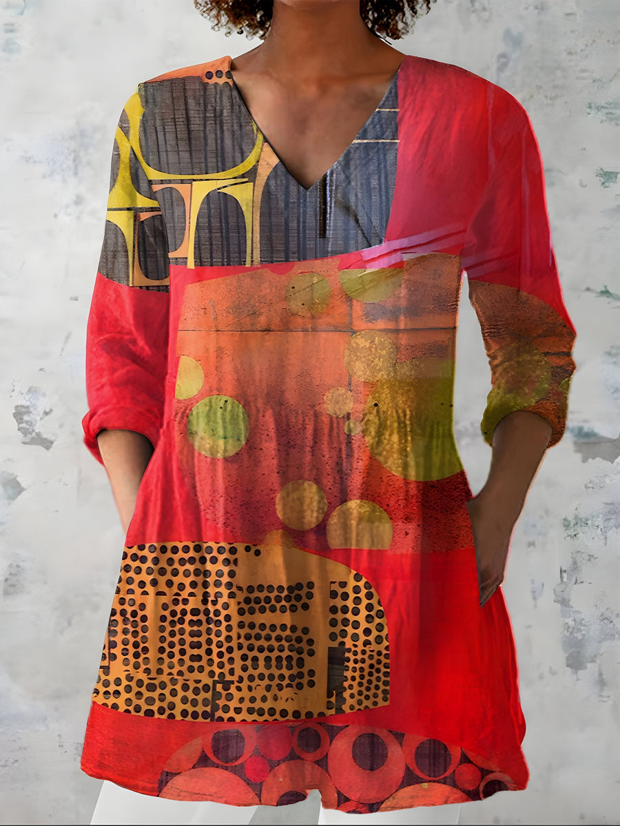 Maria long blouse