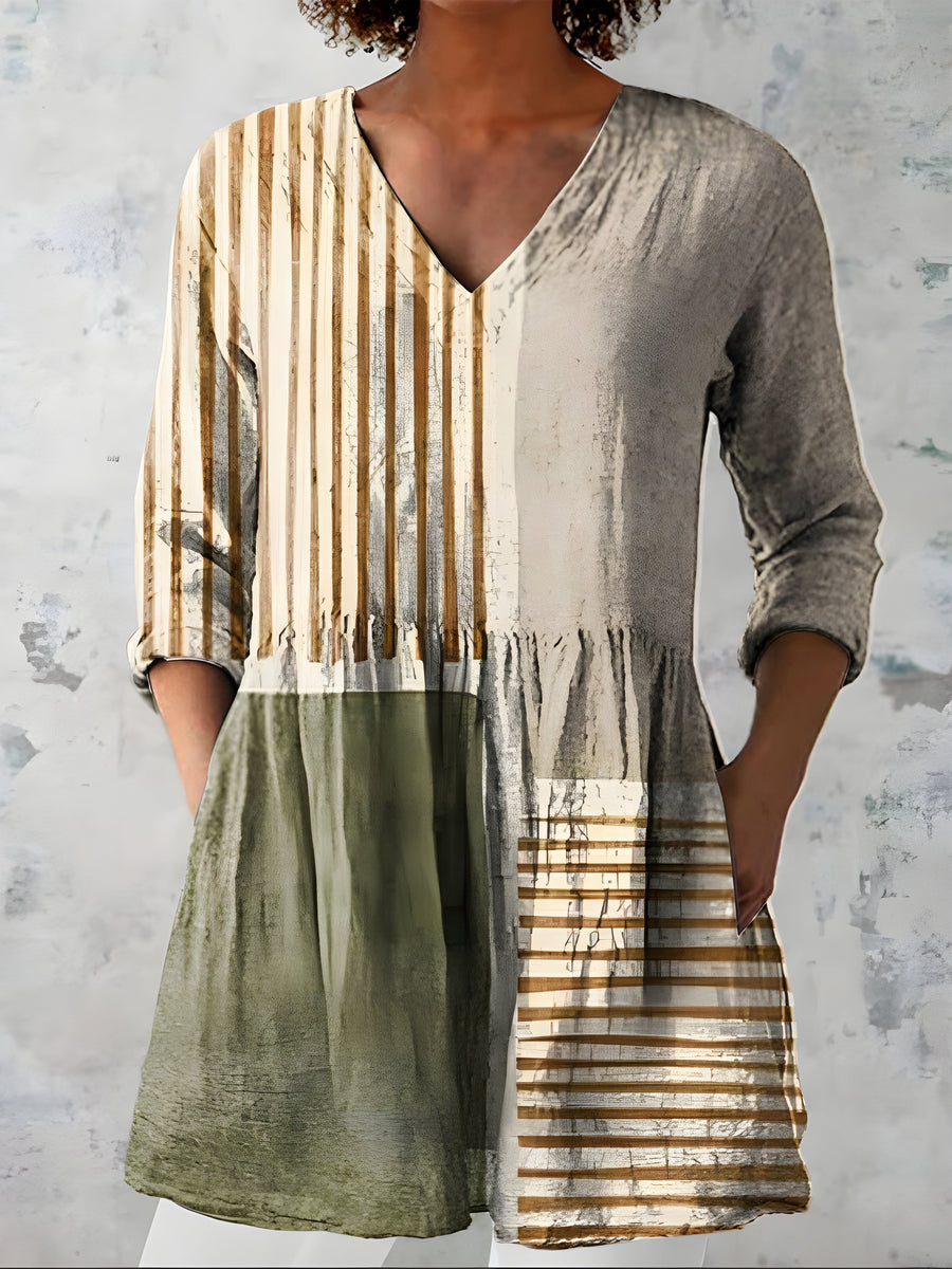 Natalie long blouse