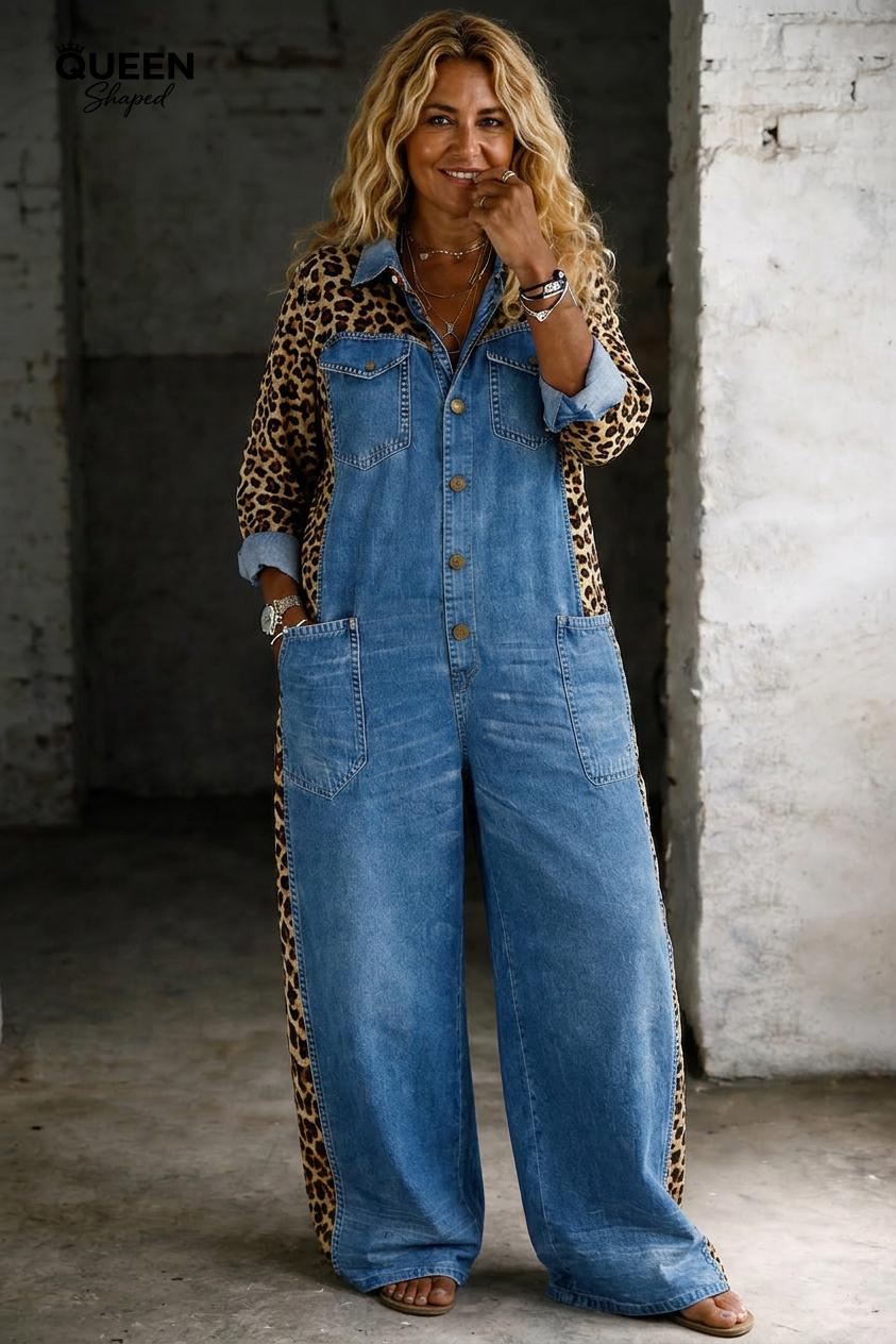 Amanda | One Piece Shirt Jumpsuit