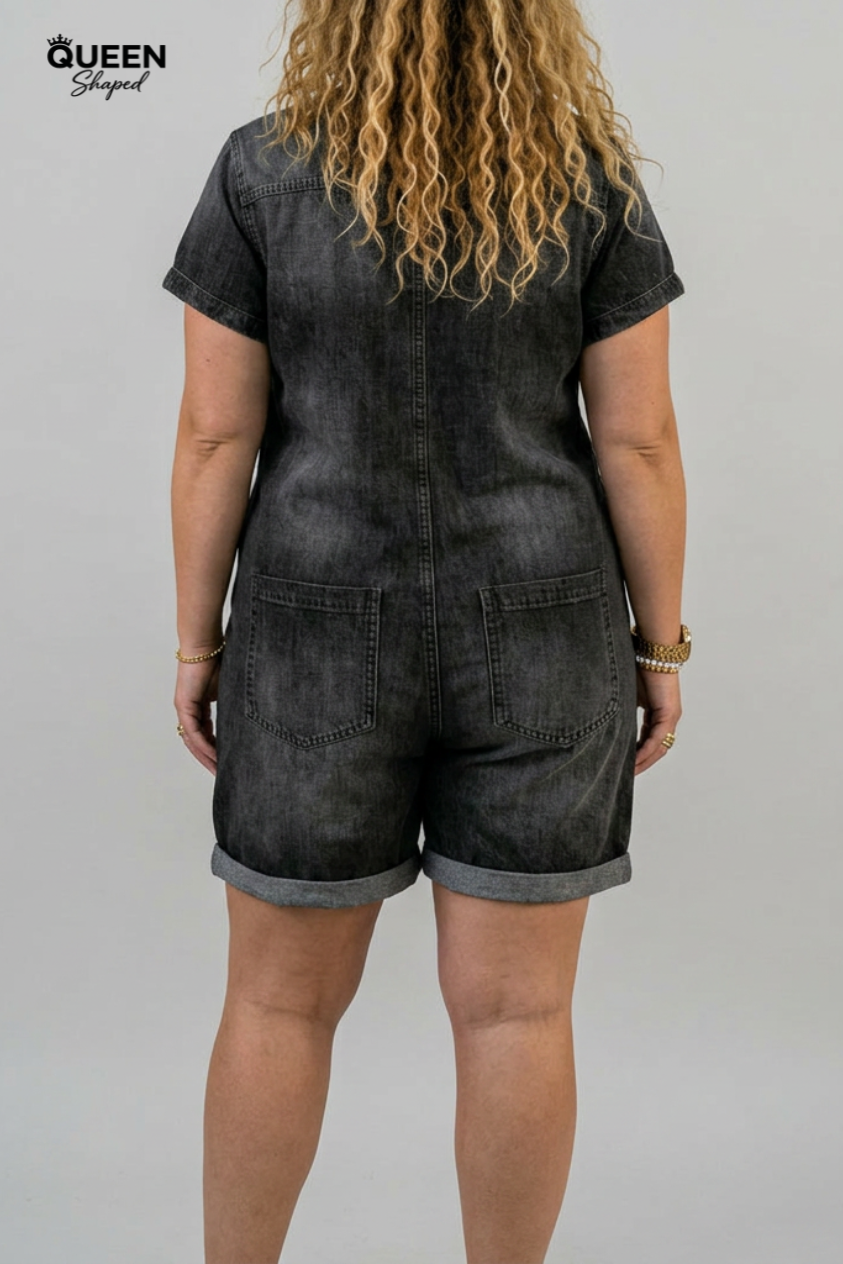 Joan | Vintage Short Overalls