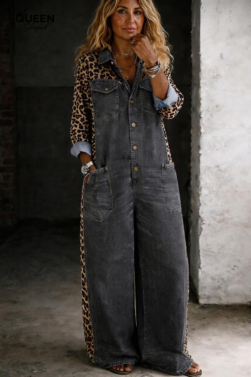 Amanda | One Piece Shirt Jumpsuit