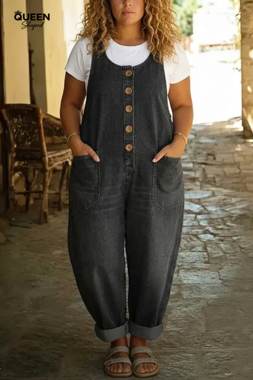 Ruth | Vintage Washed Overalls