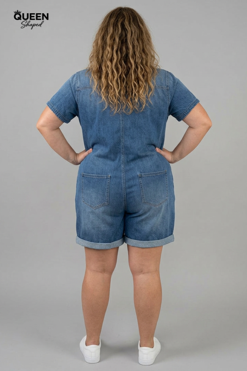 Joan | Vintage Short Overalls