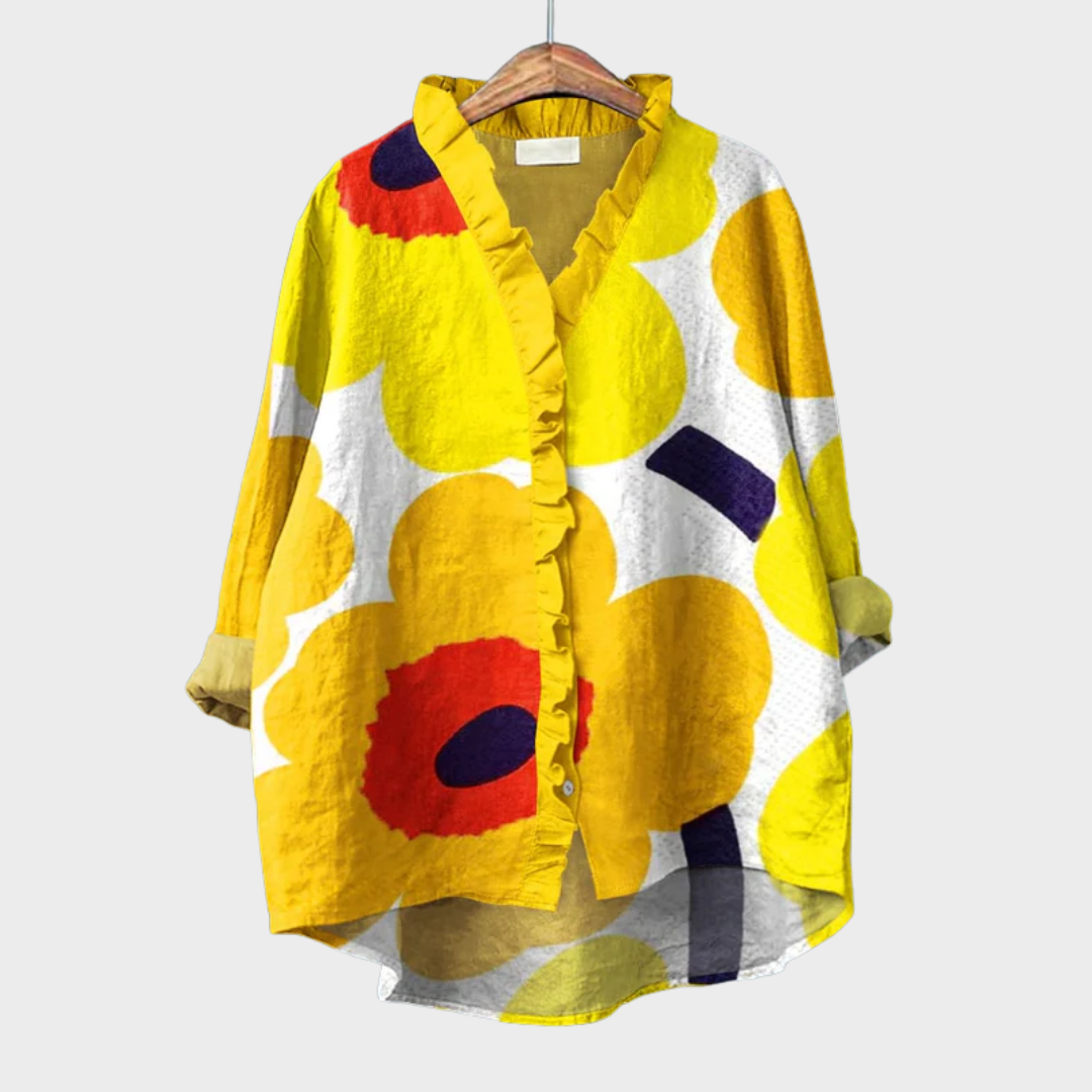 Evanelle™ | Elegant Summer Blouse