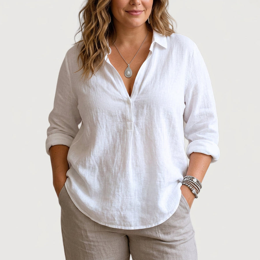 Franzina | Comfortable Linen Blouse
