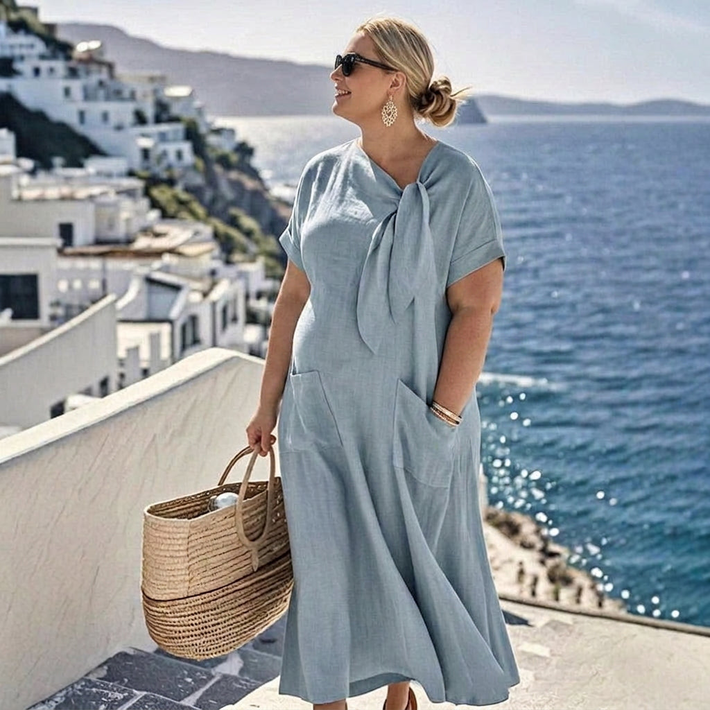 Colette Bow Maxi Dress: Effortless Everyday Elegance