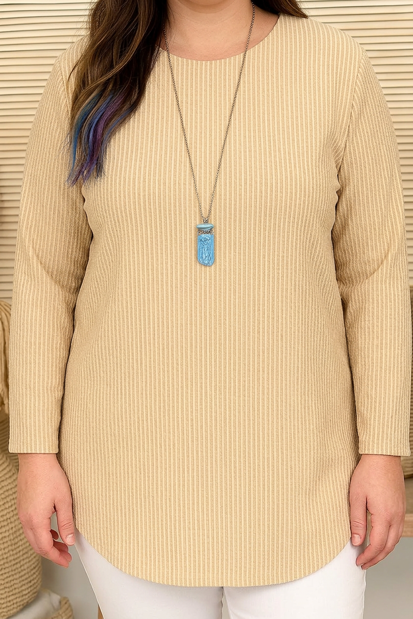 Cecilia | Trendy Striped Blouse