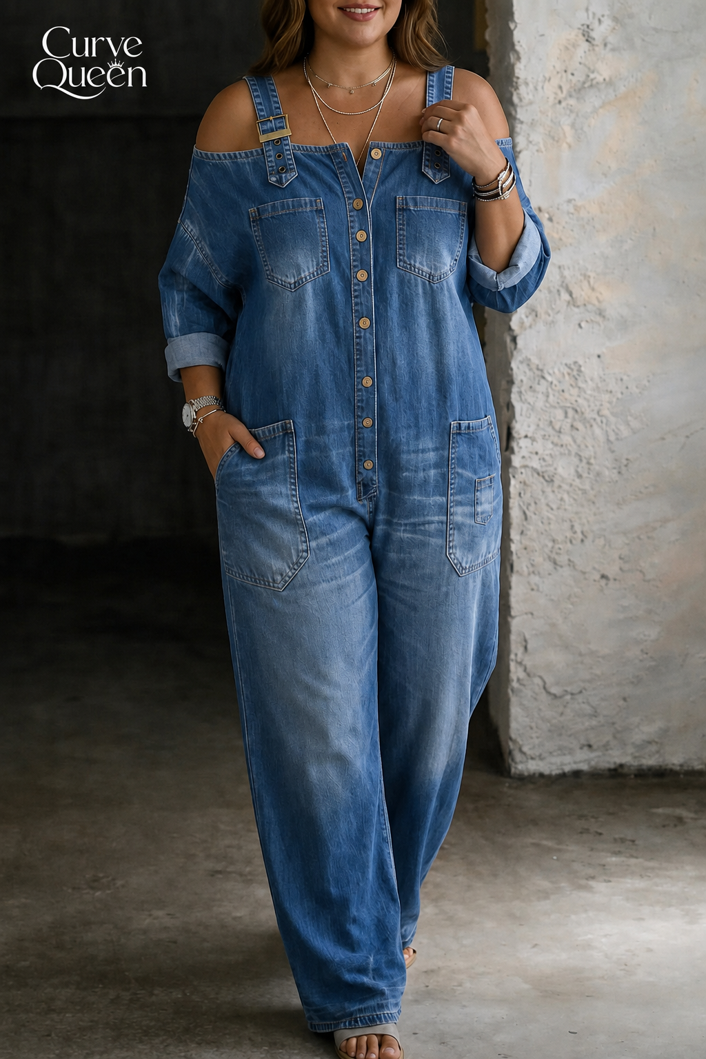 Sophia | Off Shoulder Jumpsuit