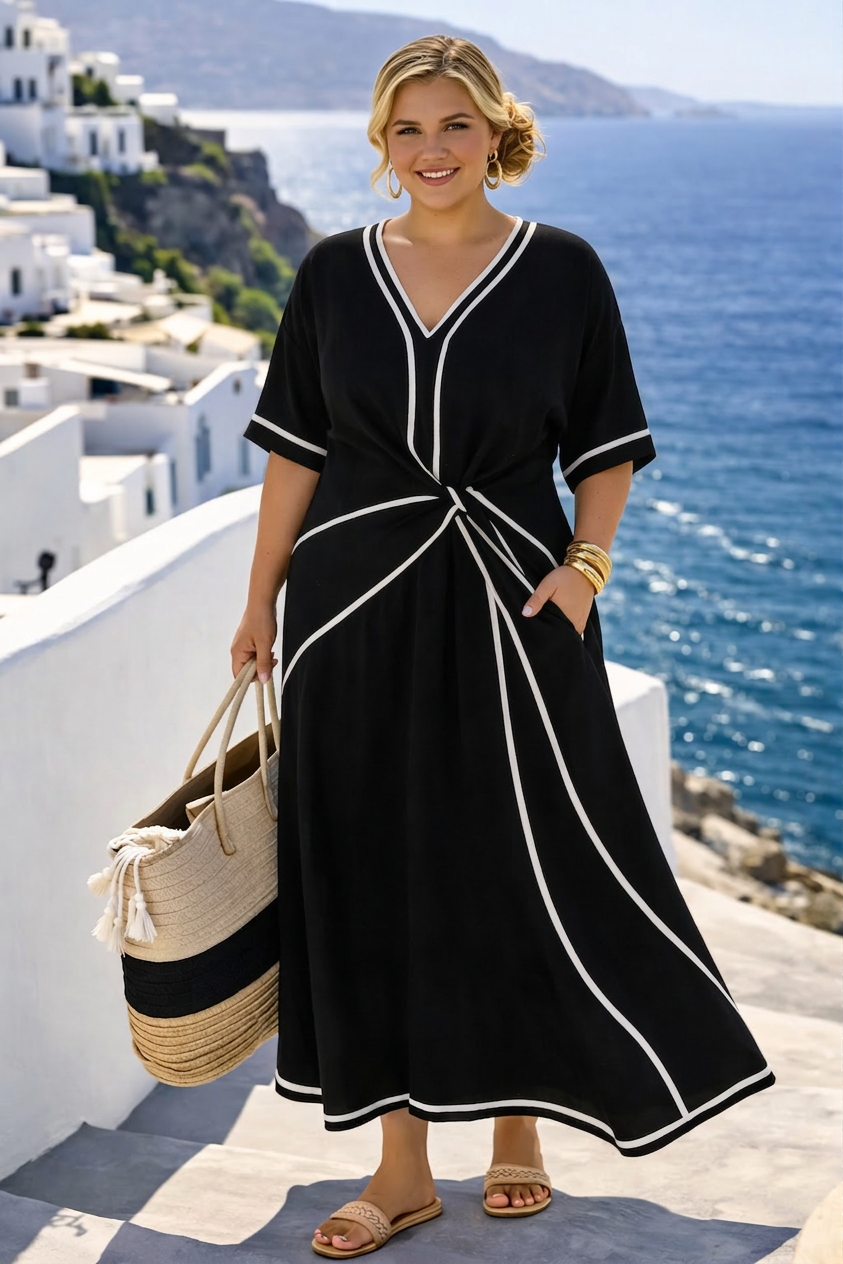 Athena | Elegant Flattering Dress