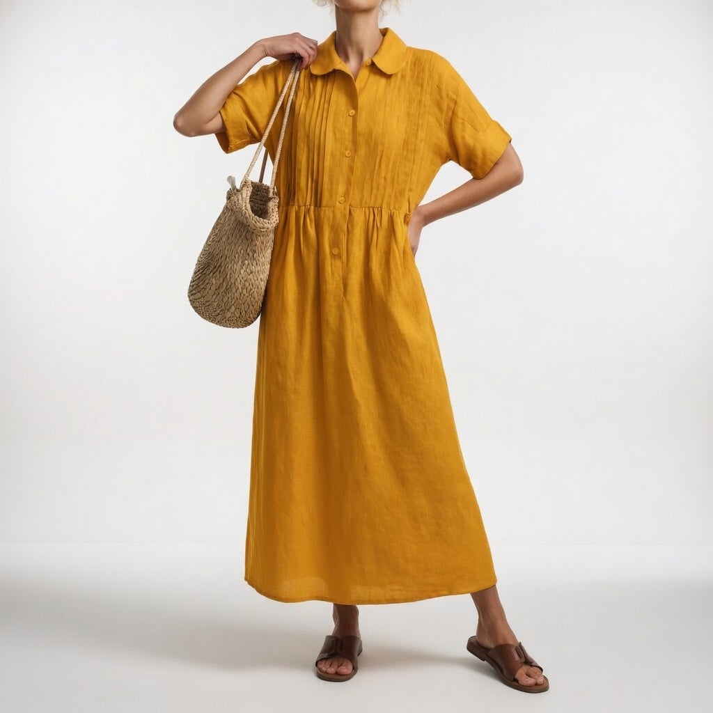 Lysandra | Flowing Shirt Dress For Women