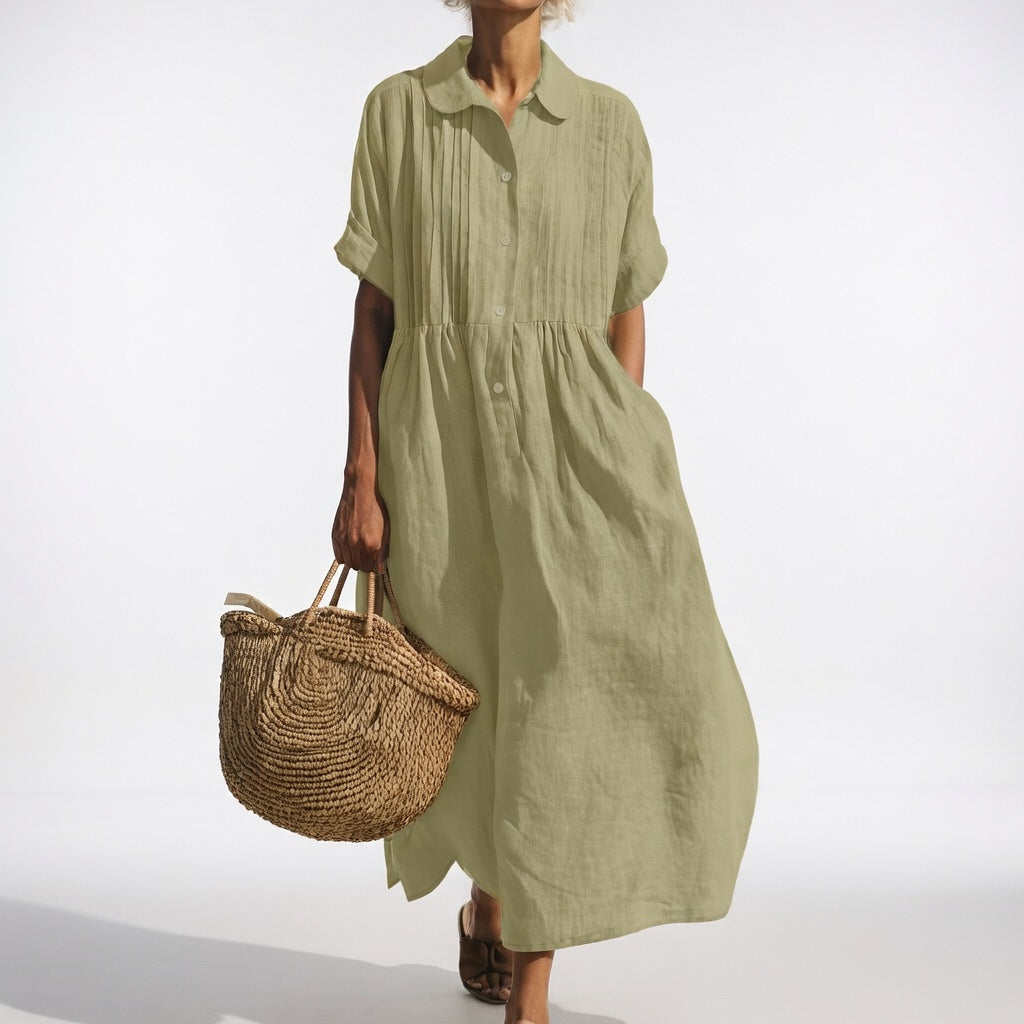 Lysandra | Flowing Shirt Dress For Women