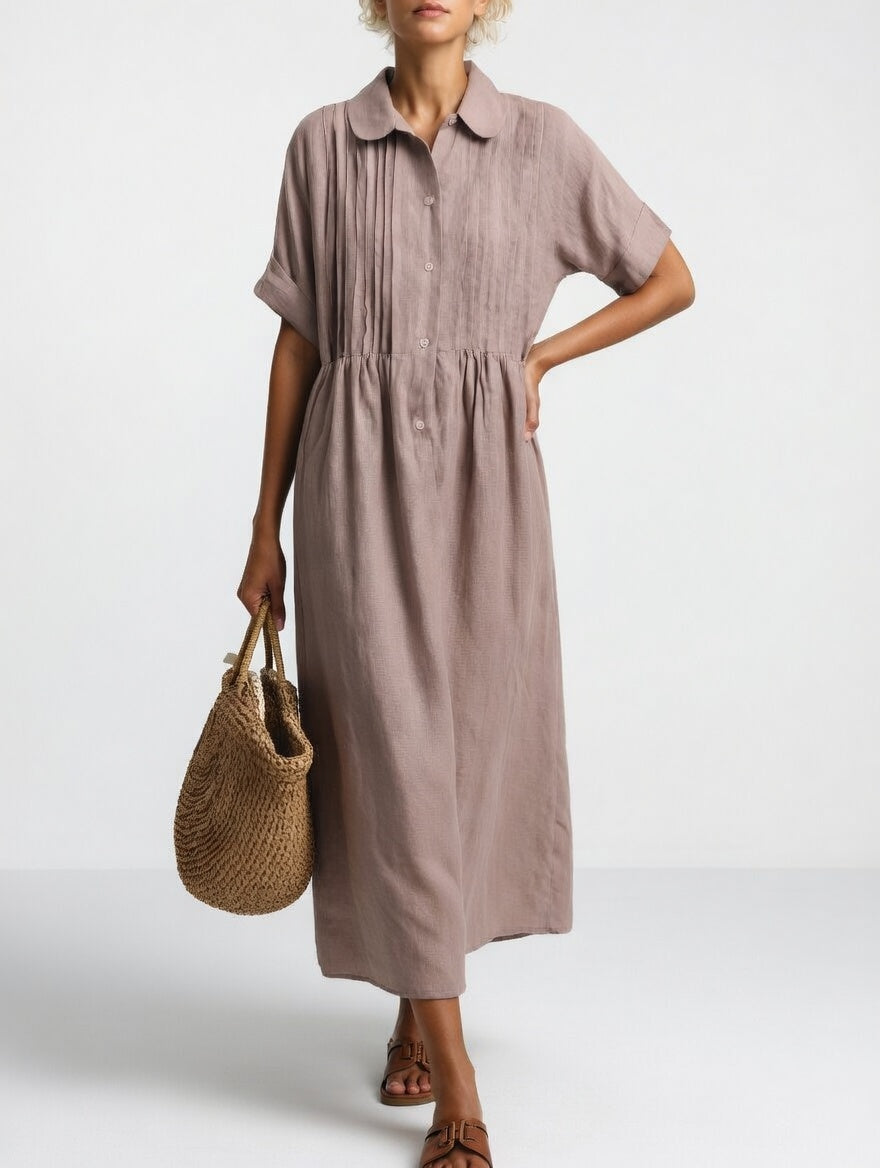Lysandra | Flowing Shirt Dress For Women