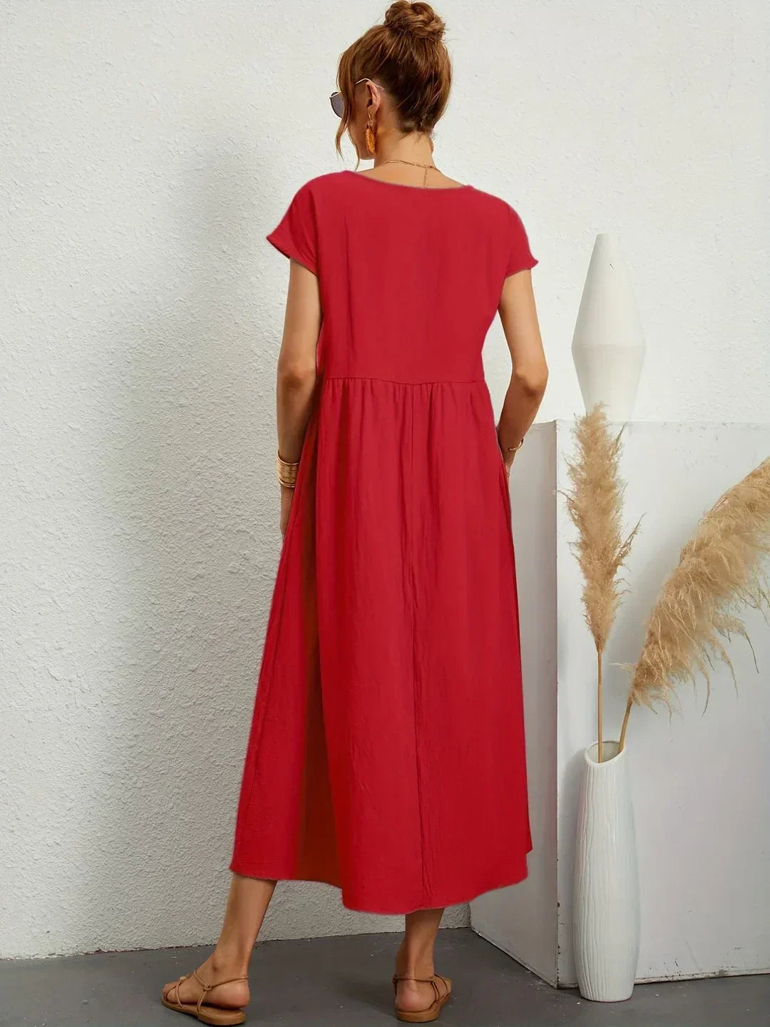 Gabrielle | Flowing Midi Dress For Women