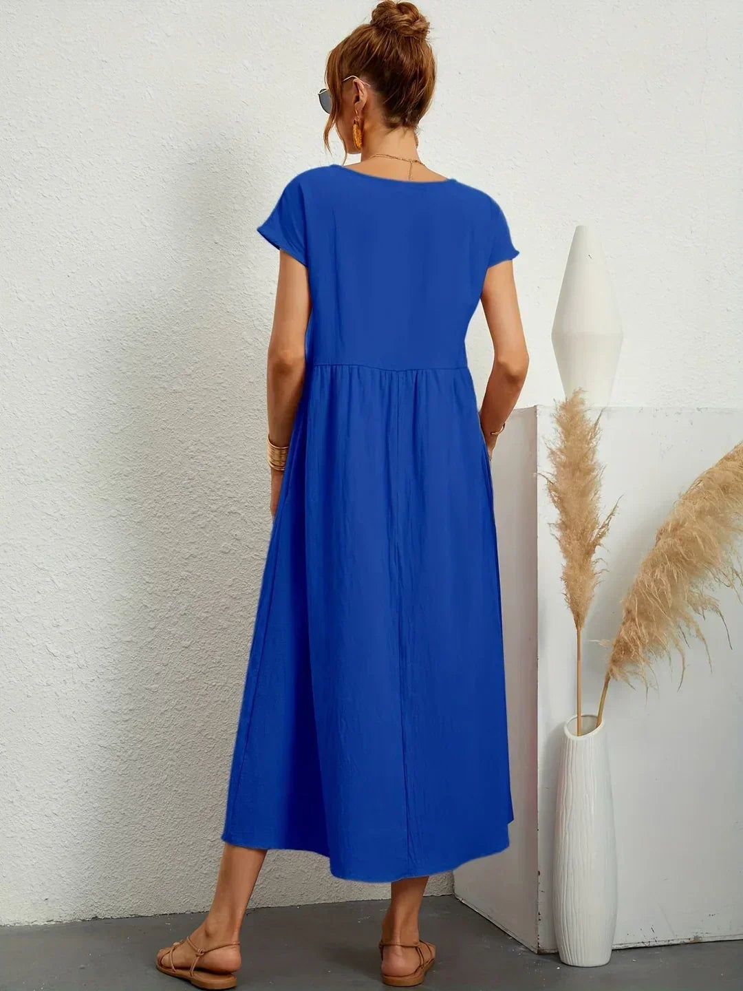 Gabrielle | Flowing Midi Dress For Women