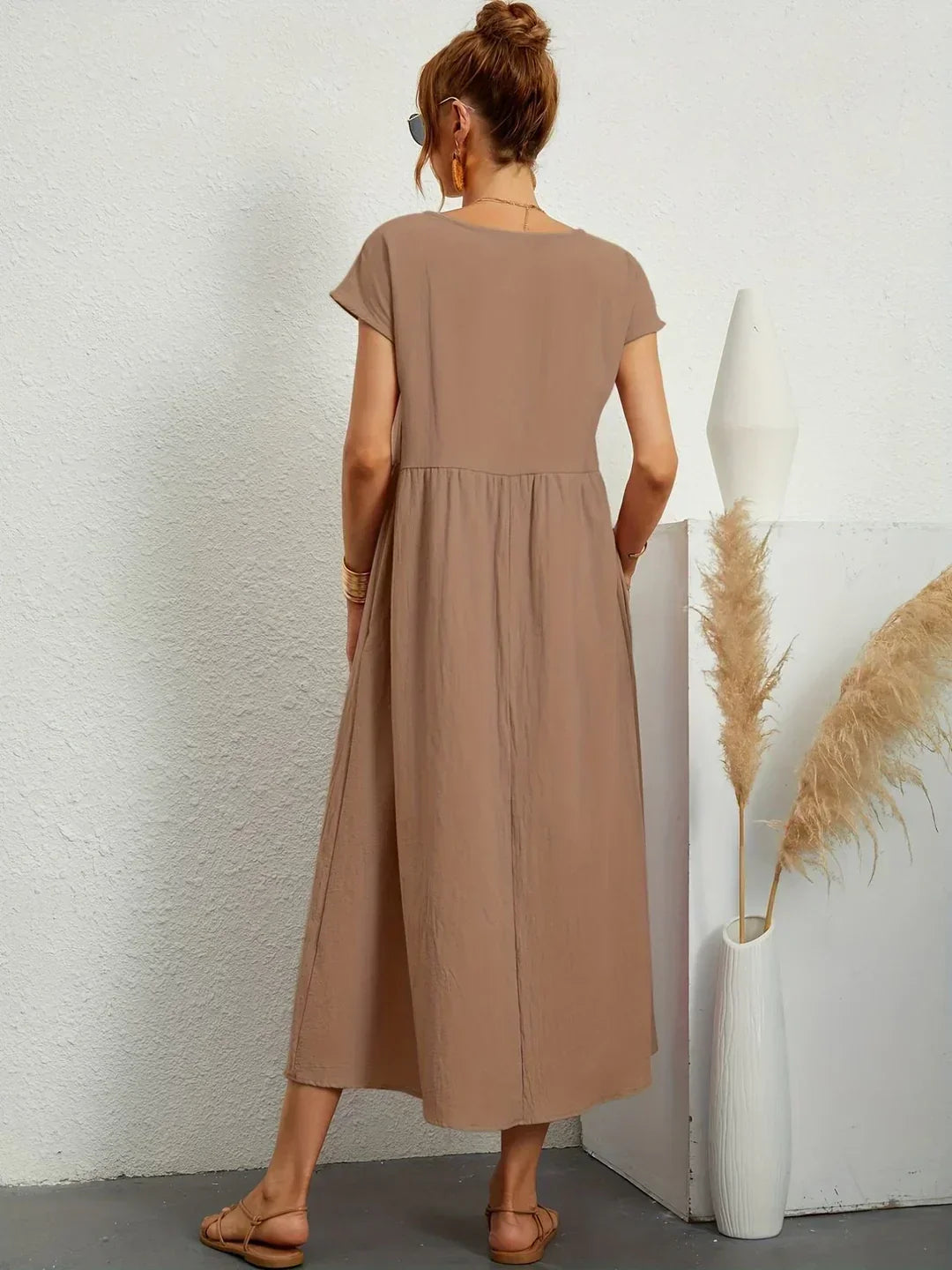 Gabrielle | Flowing Midi Dress For Women