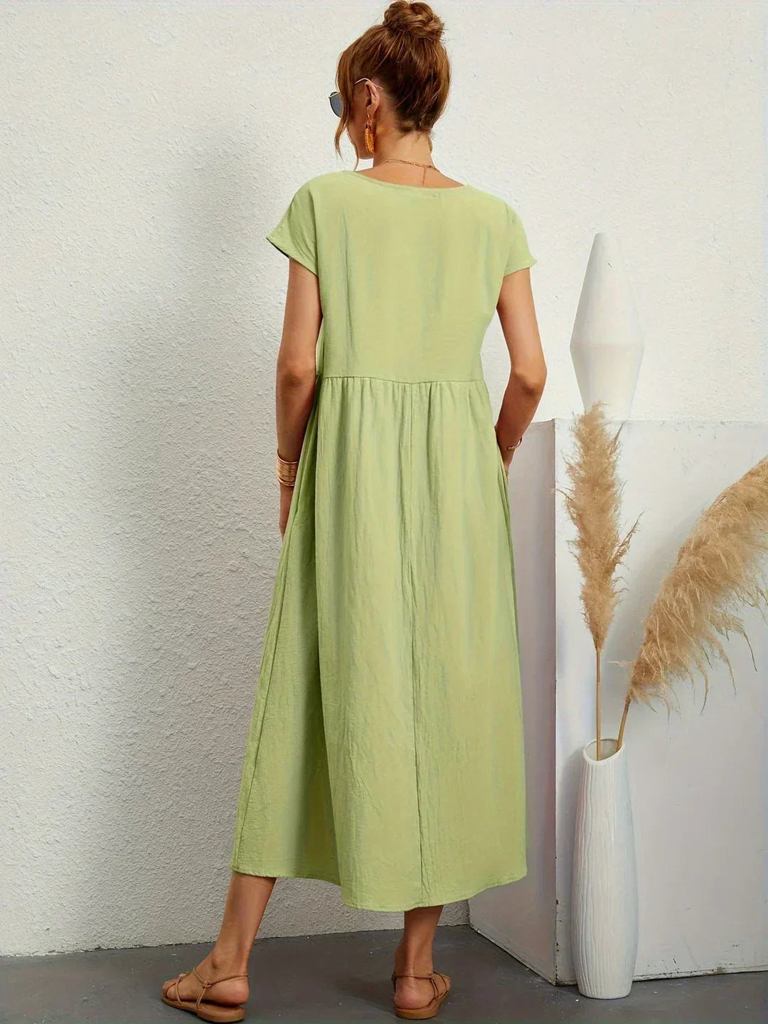 Gabrielle | Flowing Midi Dress For Women