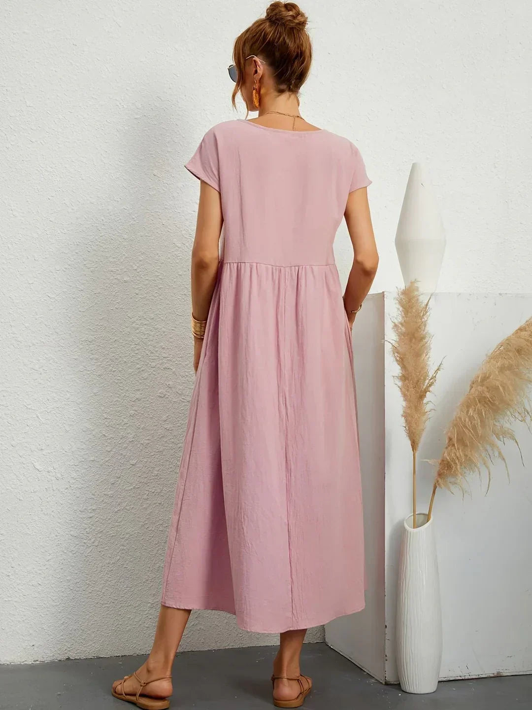 Gabrielle | Flowing Midi Dress For Women