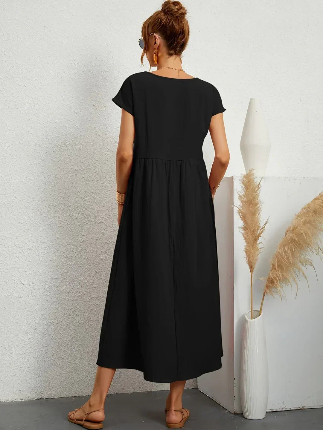 Gabrielle | Flowing Midi Dress For Women