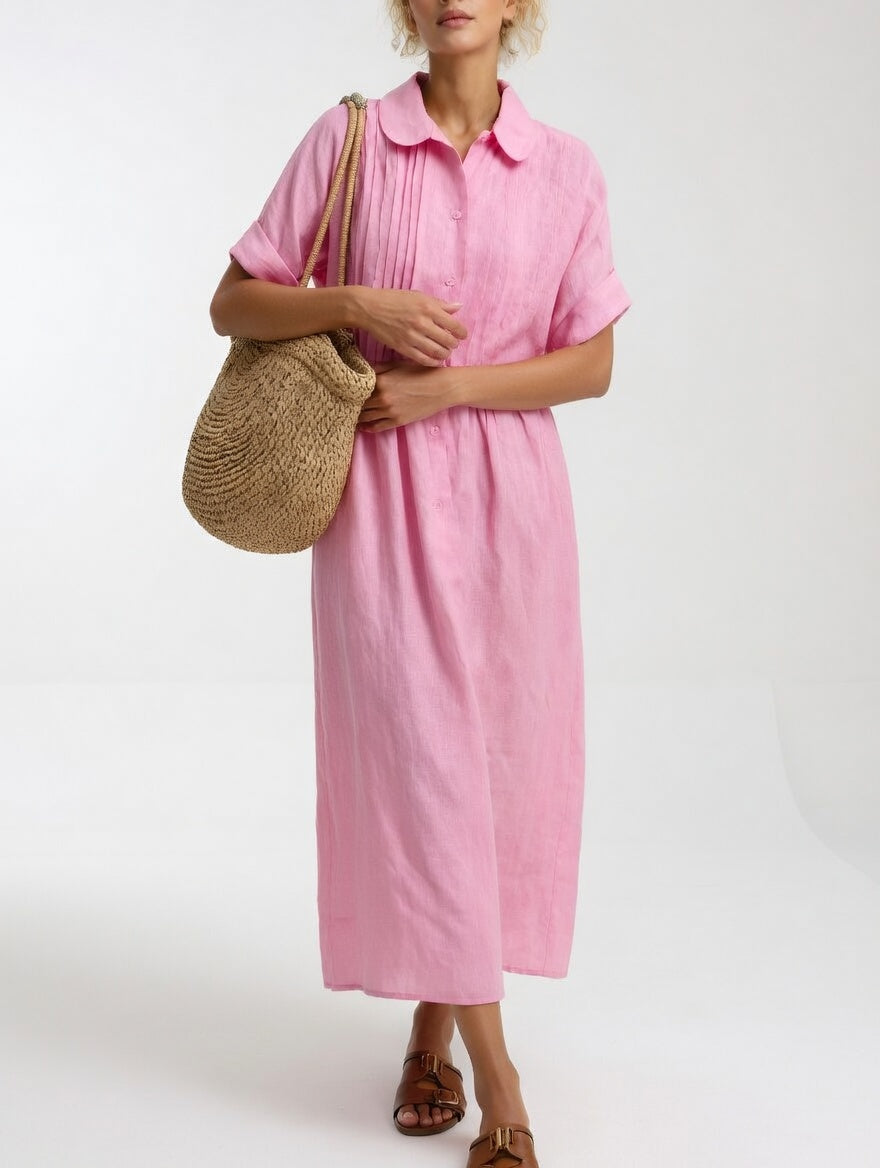 Lysandra | Flowing Shirt Dress For Women