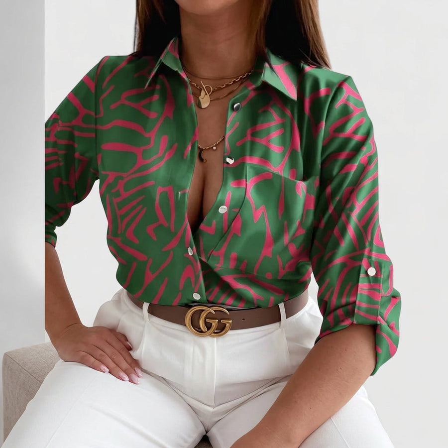 Lisette | Elegant Long Sleeve Blouse
