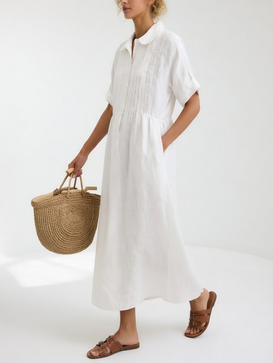 Lysandra | Flowing Shirt Dress For Women
