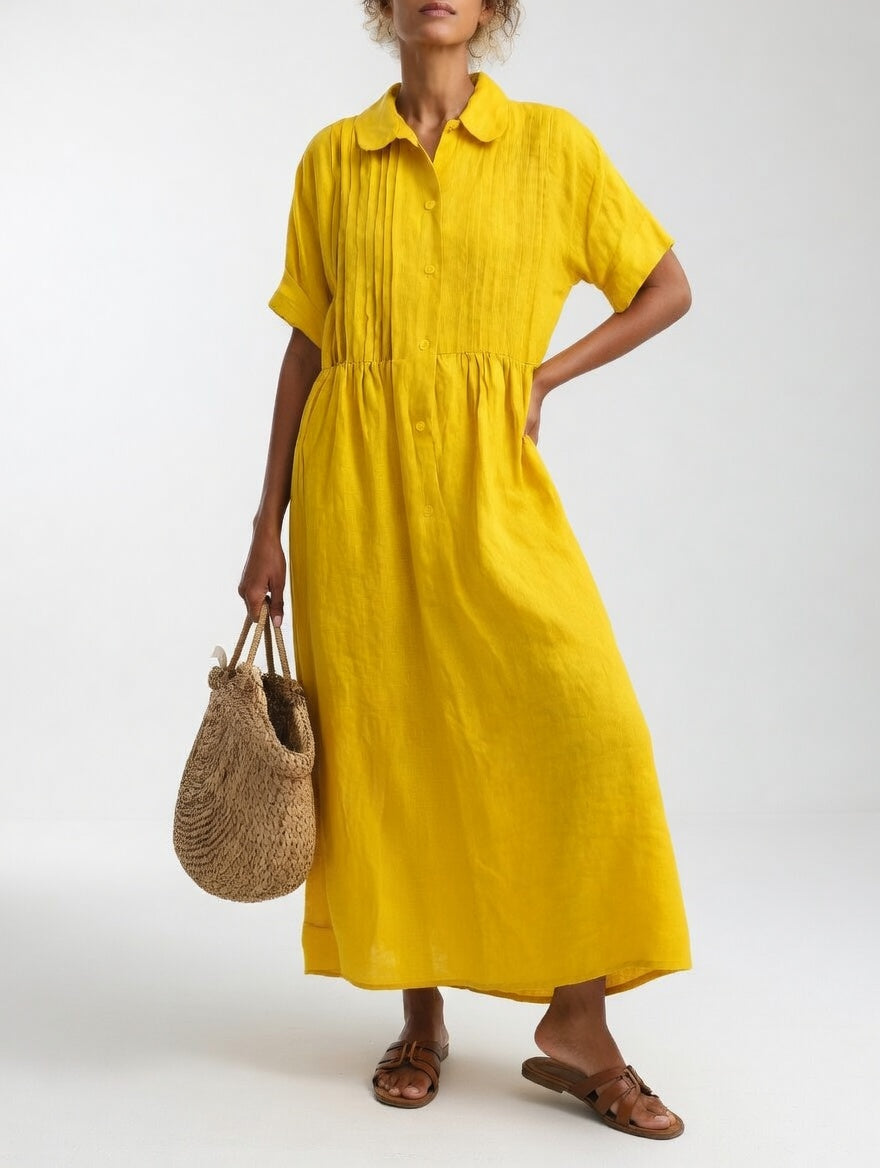 Lysandra | Flowing Shirt Dress For Women