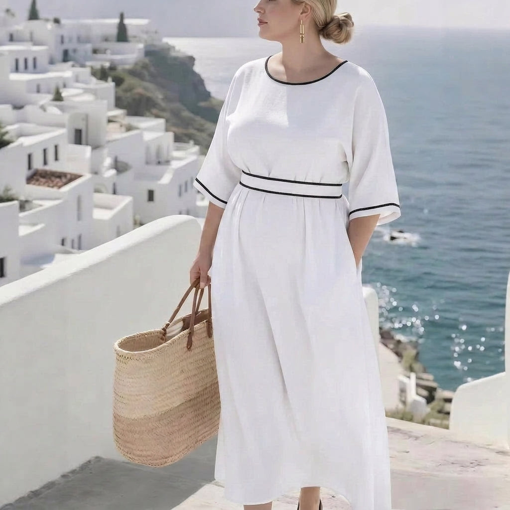 Gianna Commuter Maxi Dress: Elegant Everyday Sophistication