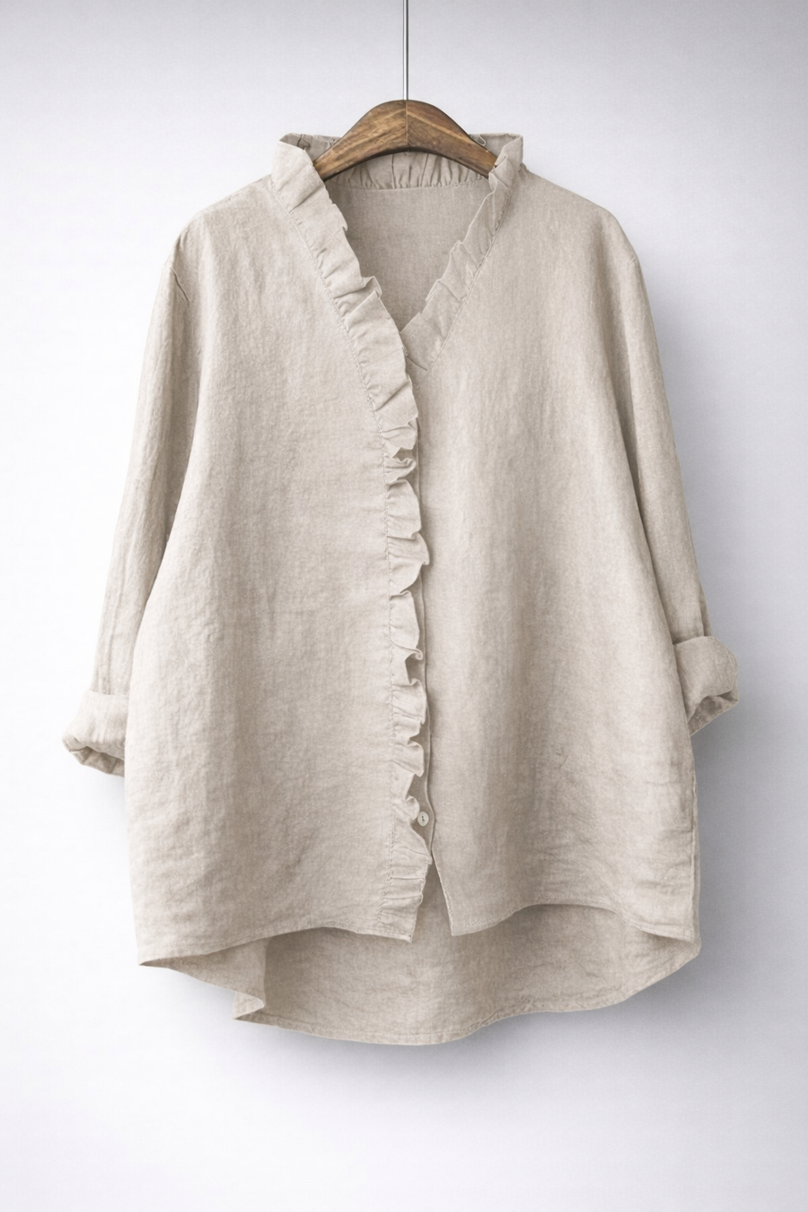 Luisa™ Elegant Ruffled Shirt