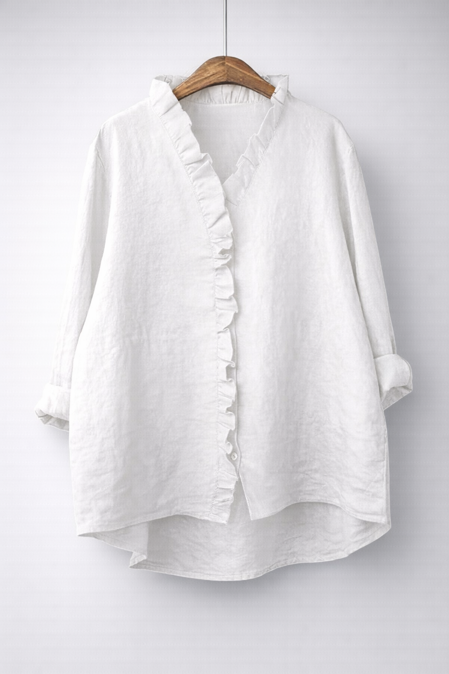 Luisa™ Elegant Ruffled Shirt