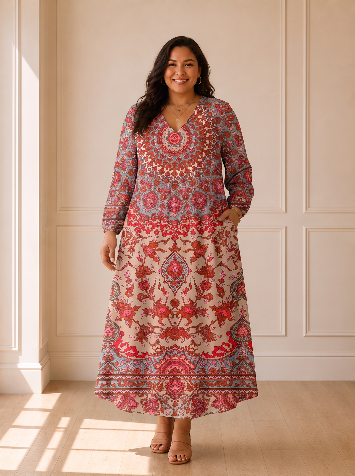 Esra Everyday Comfort Dress - front