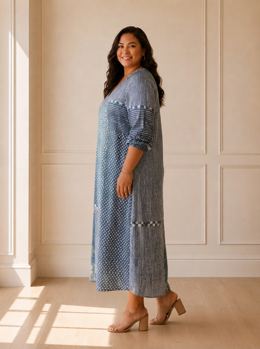 Esra Everyday Comfort Dress - side