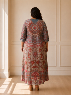 Esra Everyday Comfort Dress - back