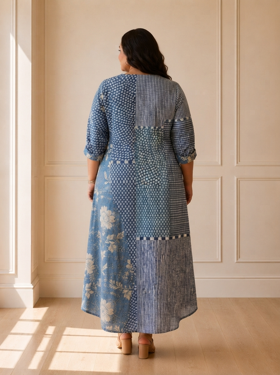 Esra Everyday Comfort Dress - back