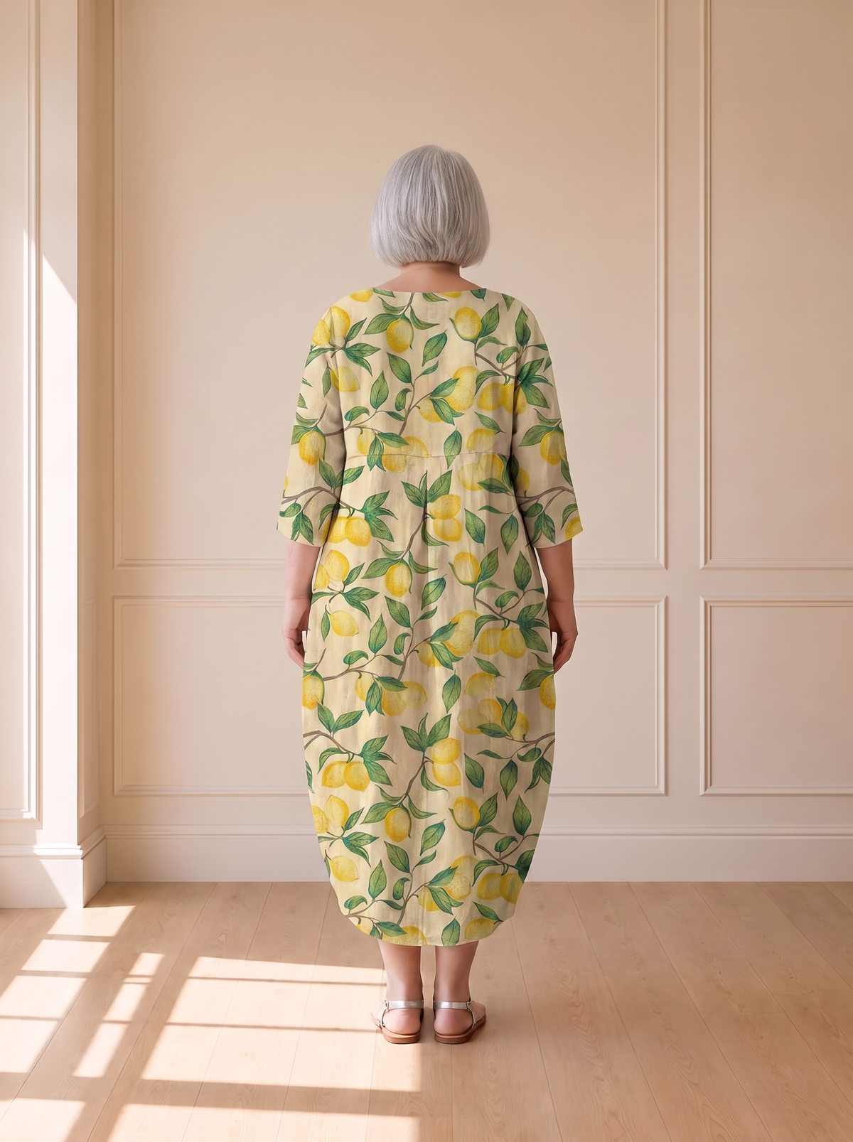 Nichole Summer Floral Dress – Multicolour – back