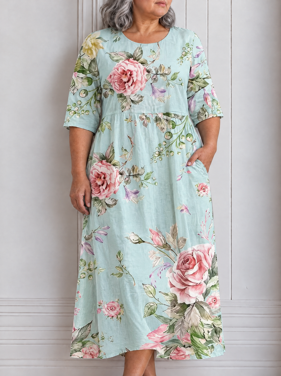 Marina - Summer Printed Dress
