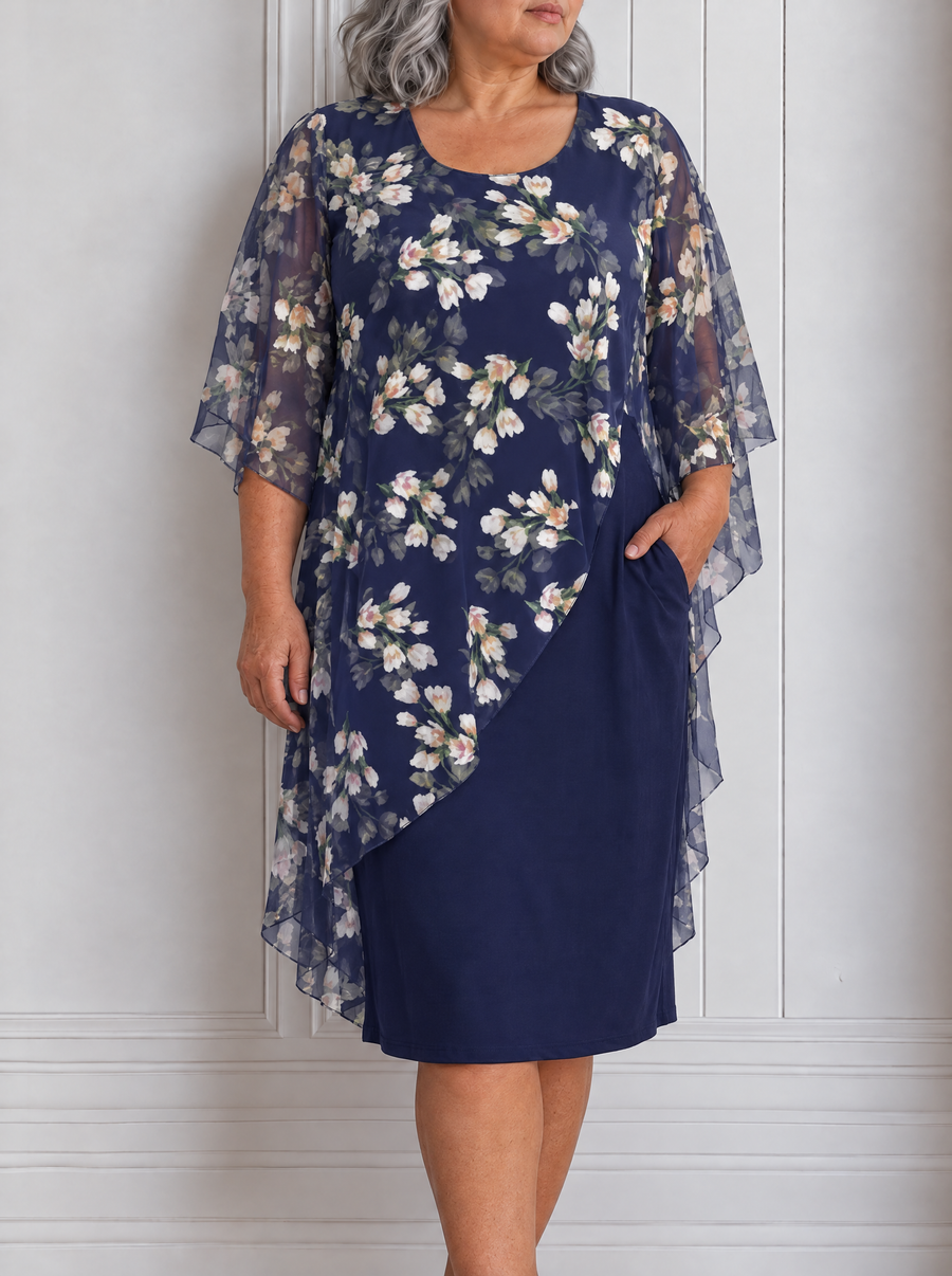 JULIANNA - Printed Elegant Dress