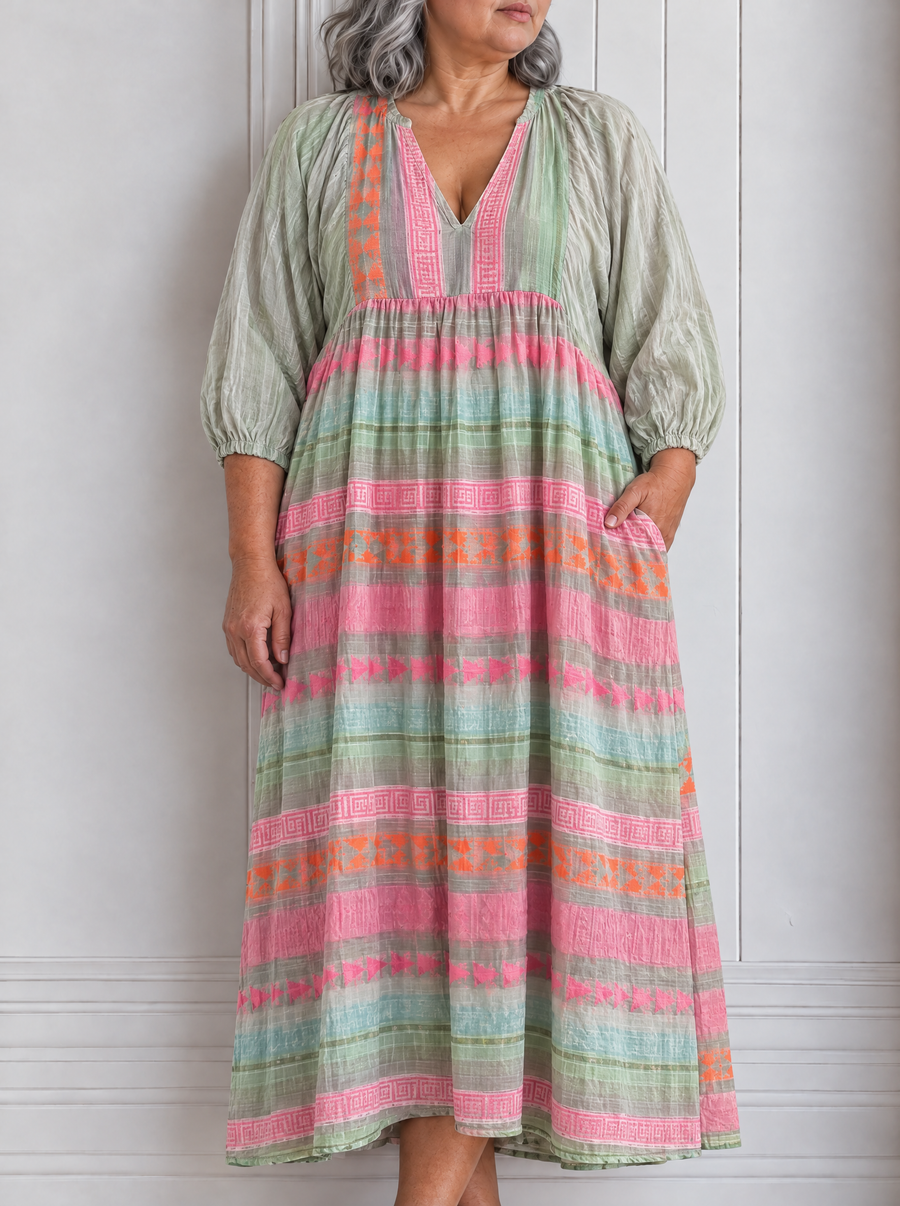 Jessenia - Comfortable Boho Dress