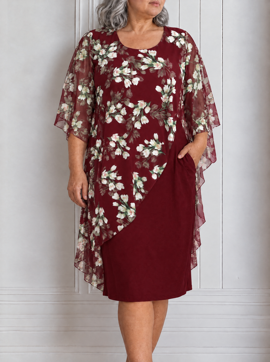 JULIANNA - Printed Elegant Dress - kleur 3