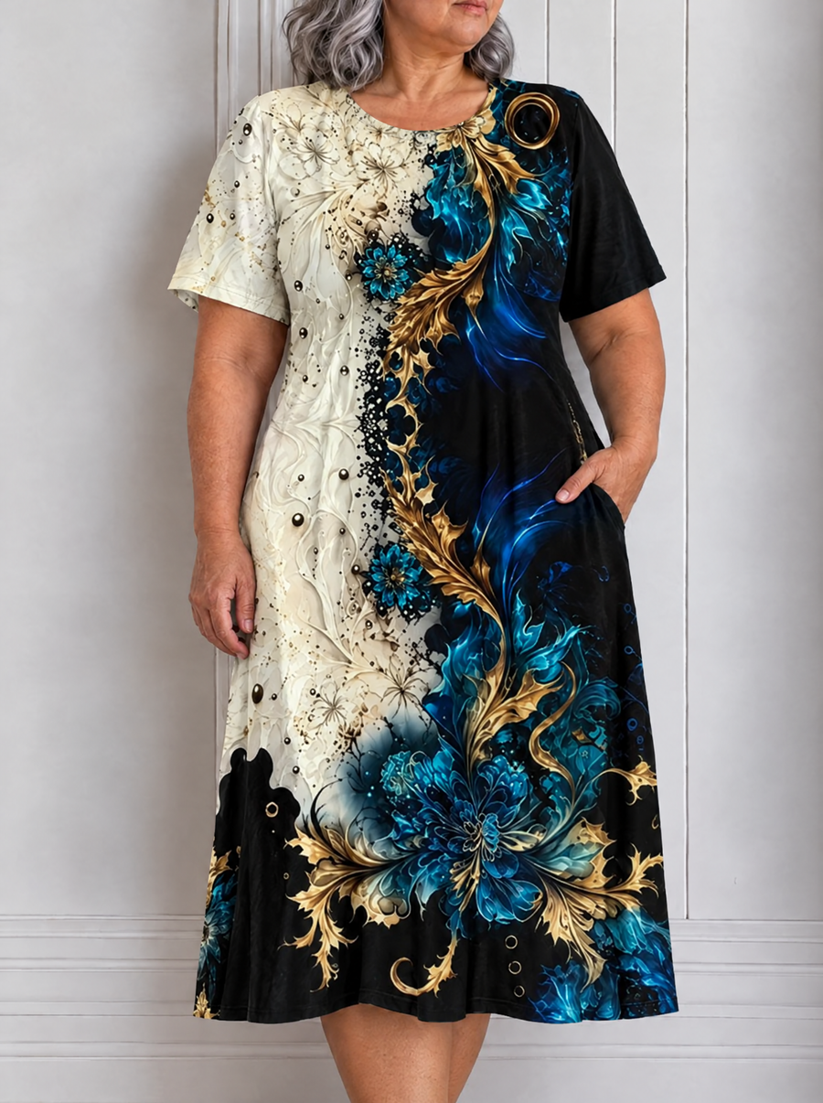 Viviana - Printed Relaxed Dress