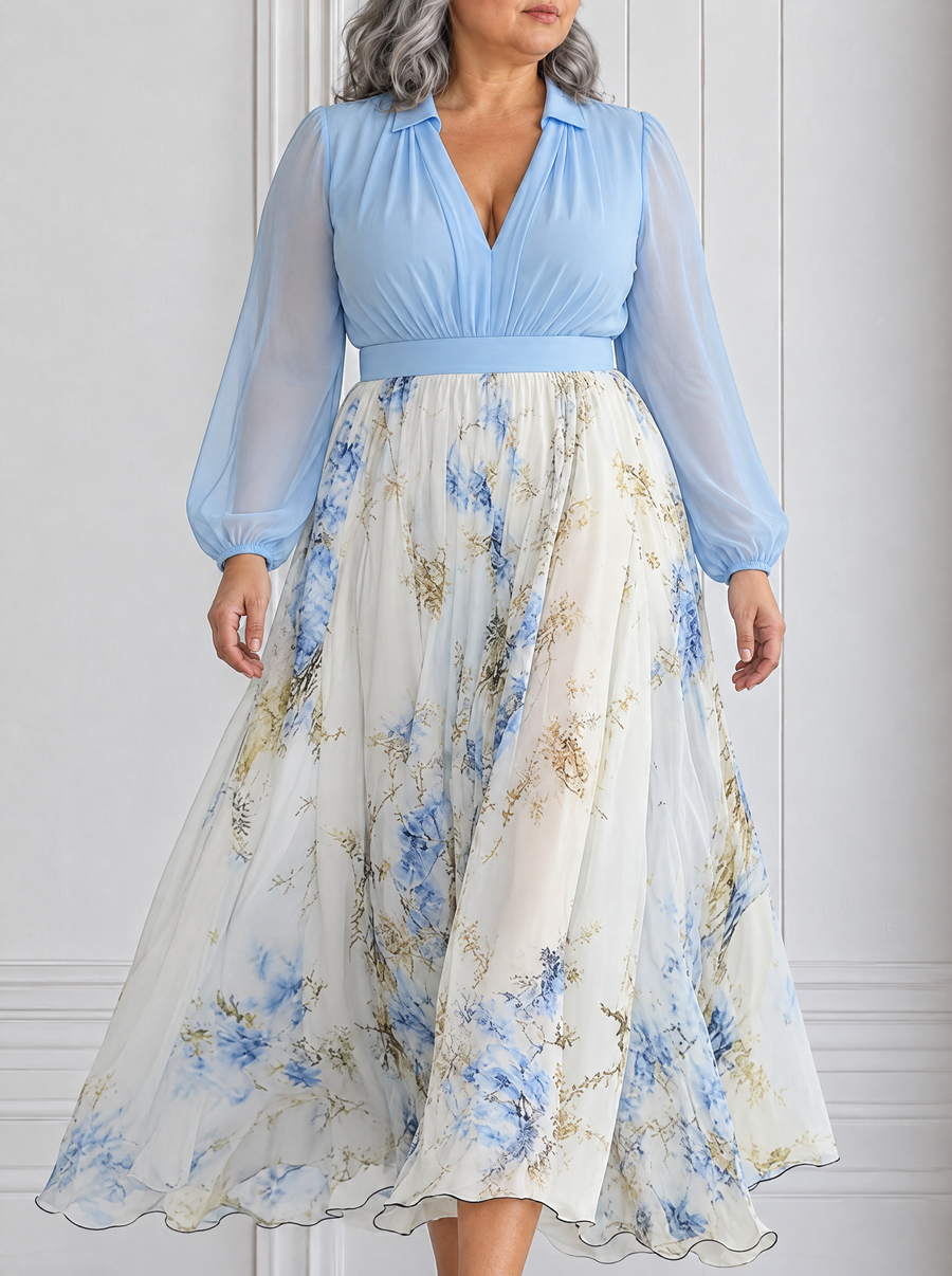Harper - Beautiful Maxi Dress with Floral Print