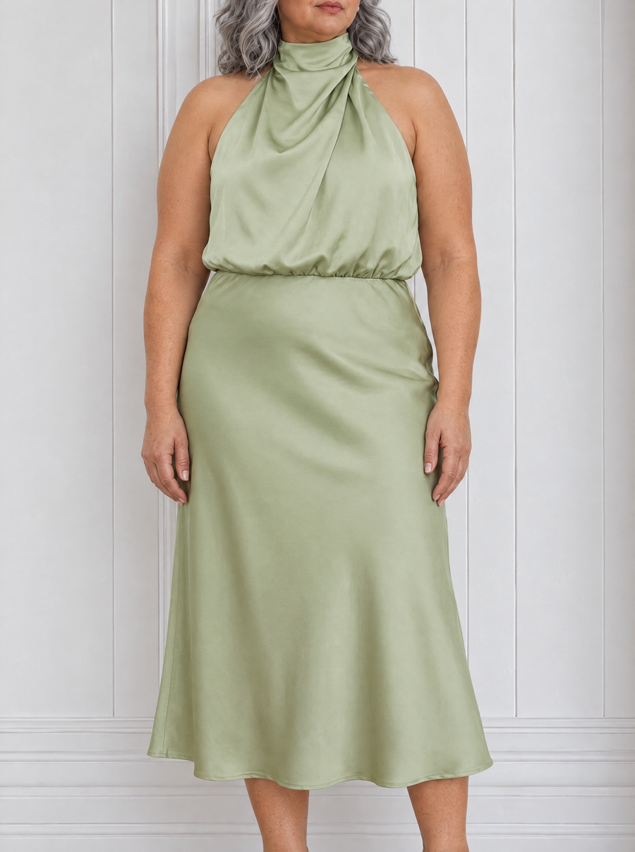 Quentin - Sahara Draped Dress