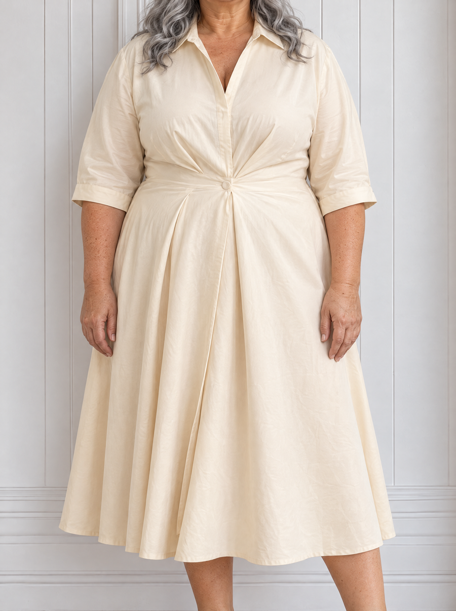 Monroe | Wrap-Front Flowing Maxi Dress