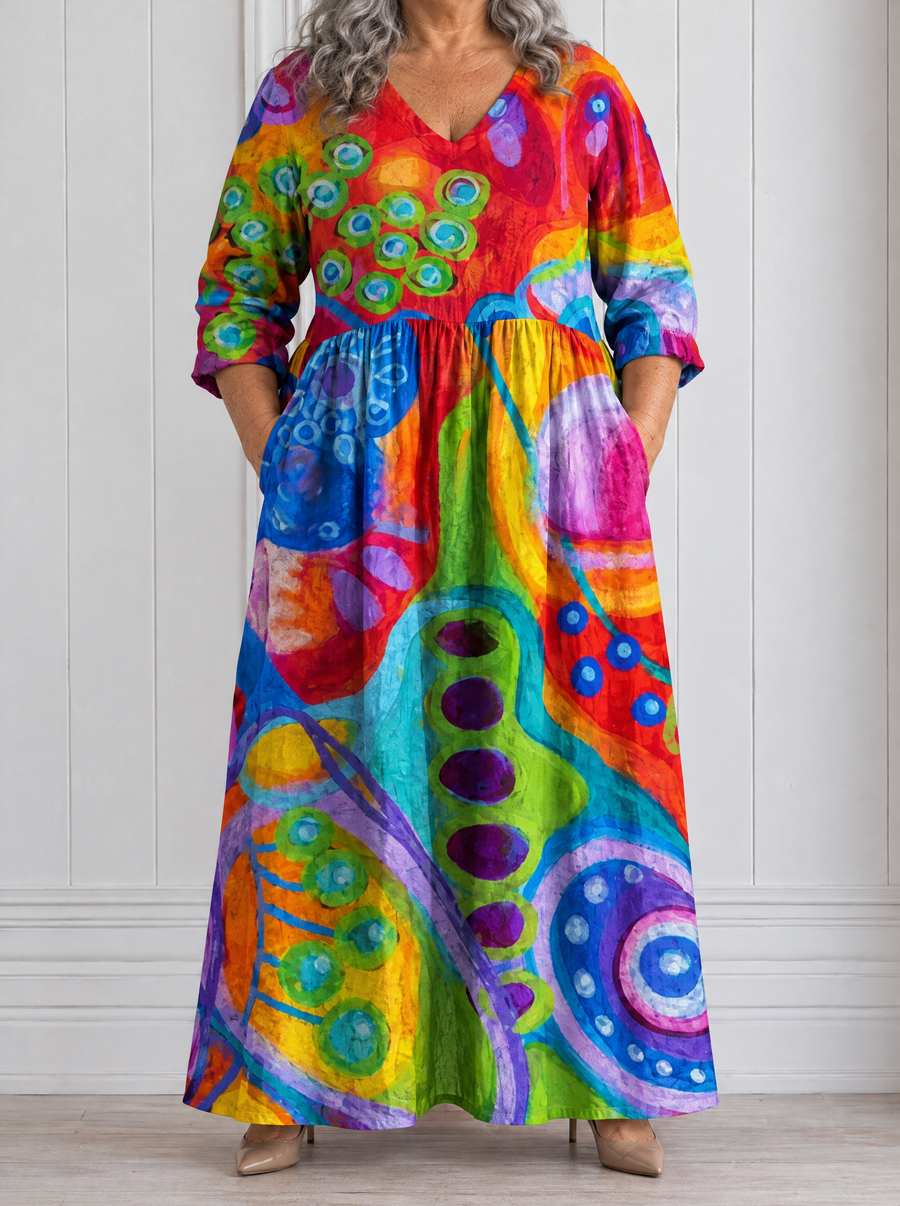 Vivarosa | Kaleidoscope Maxi Dress