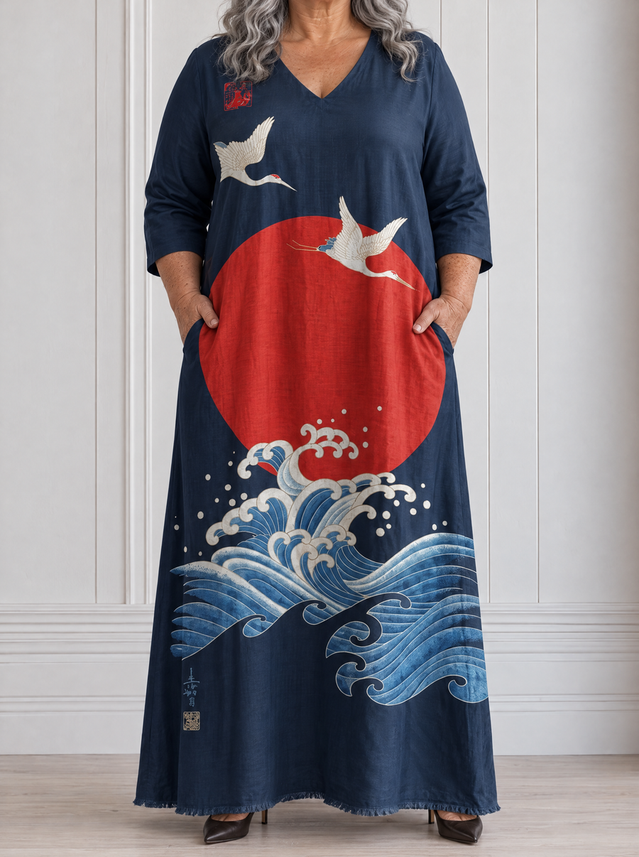 Kaelina | Rising Tide Maxi Dress